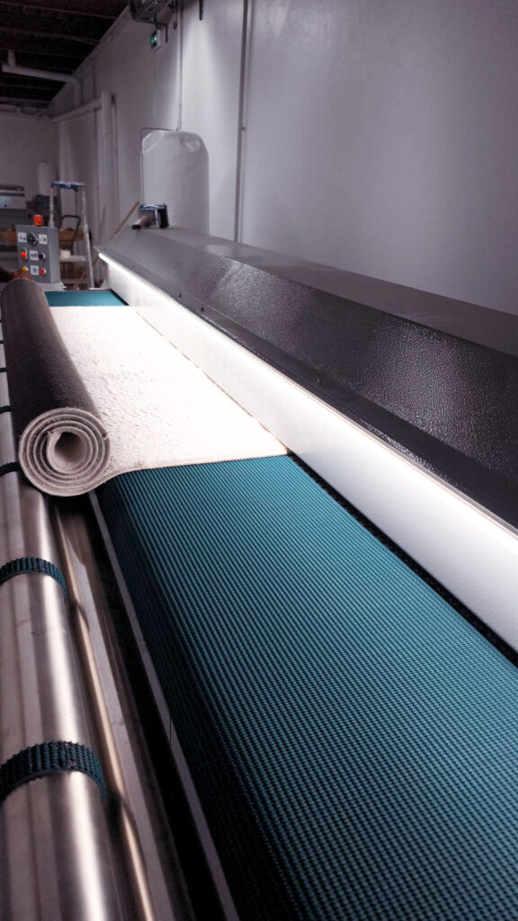Enroulage professionnel de tapis Normandie