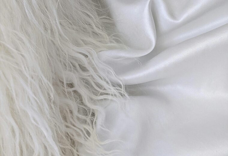 Laine, viscose, soie